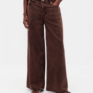 GAP Mid Rise UltraSoft Baggy Jeans